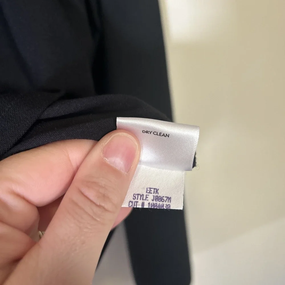 Eileen Fisher Stand Collar Two Way Zip Jacket J0067M‎  Medium